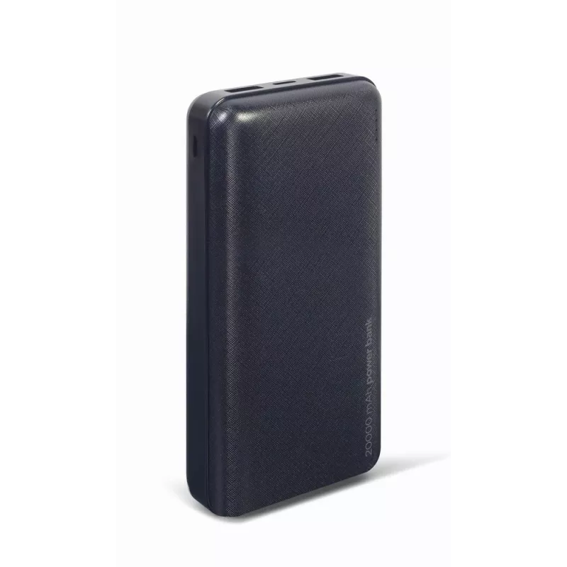 Batería externa Gembird PB20-02 polímero de litio (LiPo) 20000 mAh negra