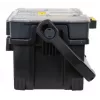 Caja de herramientas/pequeñas piezas Stanley 1-97-514 negra, transparente