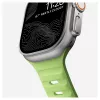 Correa Nomad Sport Band verde claro de goma — ancho 21,5 mm, muñeca 160–195 mm