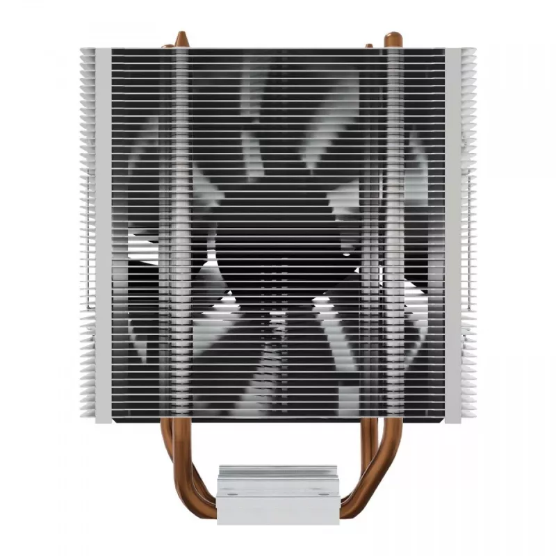 Disipador SAVIO SAVGCOFROSTX2 120 mm negro, 2 heatpipes, 800–1800 RPM, 4 pines