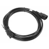Cable de alimentación Lanberg CA-C13E-11CC-0030-BK negro 3 m conector C13 conector C14 (CA-C13E-11CC-0030-BK)