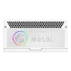 Gamemax fuente de alimentación, 80 PLUS, Gold | RGB 1050G WH | 1050 W