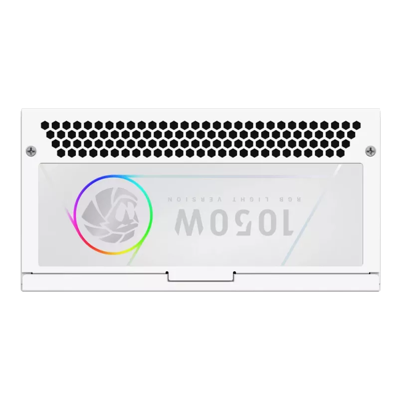 Gamemax fuente de alimentación, 80 PLUS, Gold | RGB 1050G WH | 1050 W