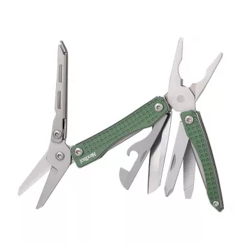 Multitool Nextool NE20050 10-en-1 multitool compacto, verde, 10 herramientas, 83 g, plegado 6,8 cm