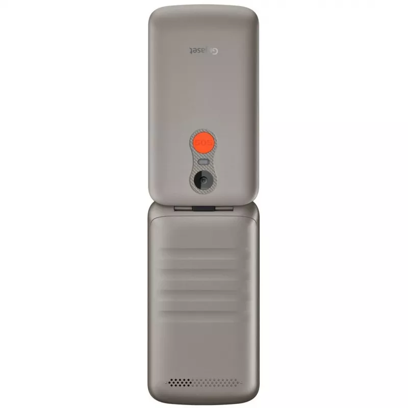 Gigaset GL595 teléfono móvil de tapa, 2,8 pulgadas, plateado