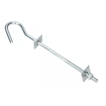 Gancho para cable Extralink Hook para abrazadera de suspensión 12/230mm M12 plateado