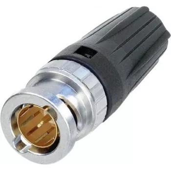 Neutrik NBLC75BVZ17 Conector de cable BNC Aluminio – Negro (NBLC75BVZ17)