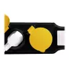 Regleta de alimentación LogiLink LPS256 1.5m 6 tomas AC exterior negro amarillo