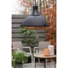 Sunred IND-2100H - Calefactor de techo 2100 W, negro