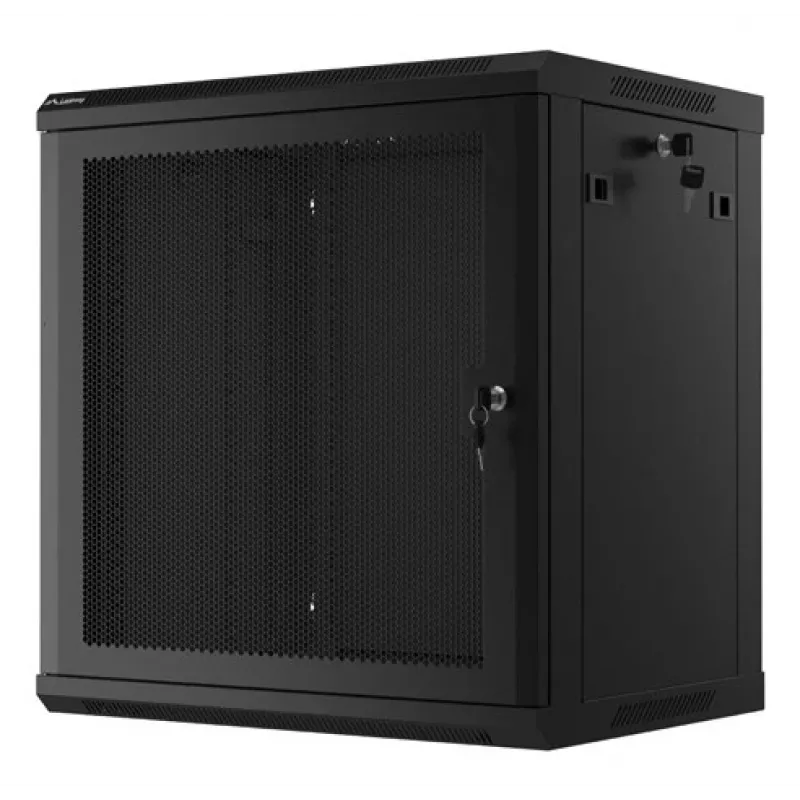 Armario de pared Lanberg WF01-6412-23B 12U Negro IP20