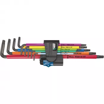 Set de llaves Torx en L Wera 967/9 TX XL, 9 piezas