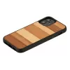 Funda para smartphone Man and Wood para iPhone 12 mini – negra