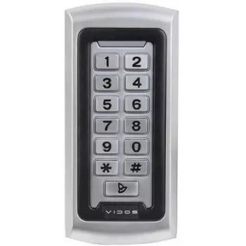 Cerradura de combinación VIDOS ZS42-X con WLAN y acceso remoto, entrada PIN, seguridad de puerta sin llave