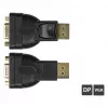 Adaptador DisplayPort macho a VGA hembra, 1920*1200 @60Hz, contactos dorados, Good Connections (DP-AD12)