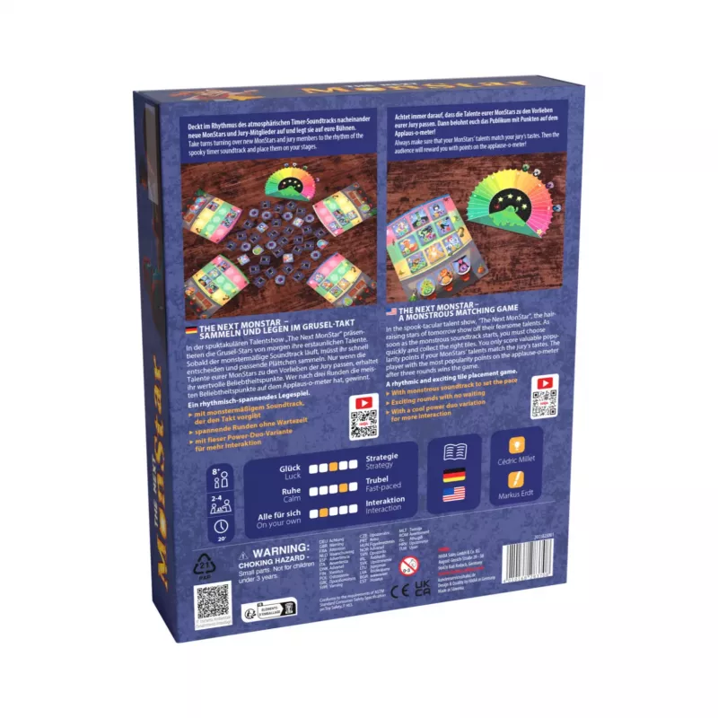 The next MonStar, juego de mesa