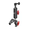 Soporte para moto PULUZ para cámaras de acción (compatible con Osmo Action 5 Pro, Insta360 X5 / X4 / X3) (PU3211)