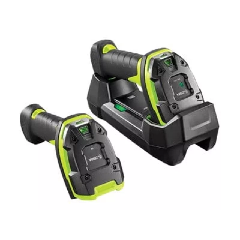 Lector de códigos de barras Zebra LI3678-SR de mano 1D negro, verde