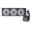 Refrigeración líquida todo en uno para CPU Sharkoon S100 ARGB – radiador de 360 mm, negro