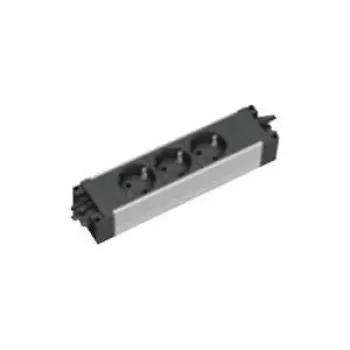 Bachmann 336.600 regleta de enchufes 3 tomas AC negra