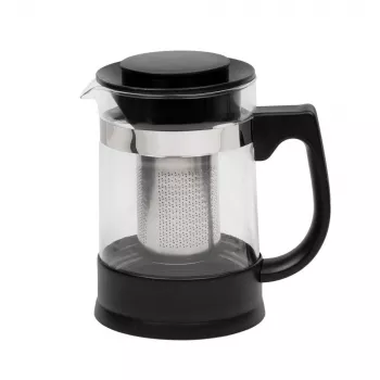 Resto Kitchenware 90512 tetera tetera individual 950 ml negro, transparente