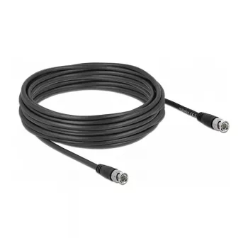 Cable coaxial DeLOCK 80085 10 m BNC negro