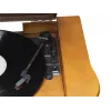 Denver MCR-50MK3 equipo de música retro con tocadiscos, CD/MP3, casete y radio, 2 x 2,5 W, acabado en madera