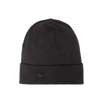 Gorro de lana merino pesada Buff Loose Winter Cap - negro
