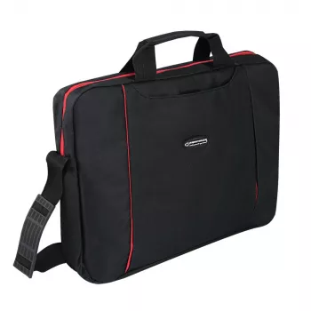 Funda top loader Esperanza SALERNO 39,6 cm (15,6) negra, roja