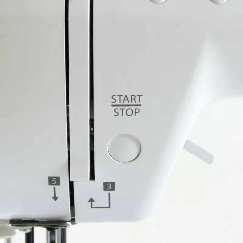 Máquina de coser doméstica mecánica lucznik Malwina 2070 — 63 tipos de puntada, 7 mm de ancho de puntada, 99 programas, ojal automático, brazo libre