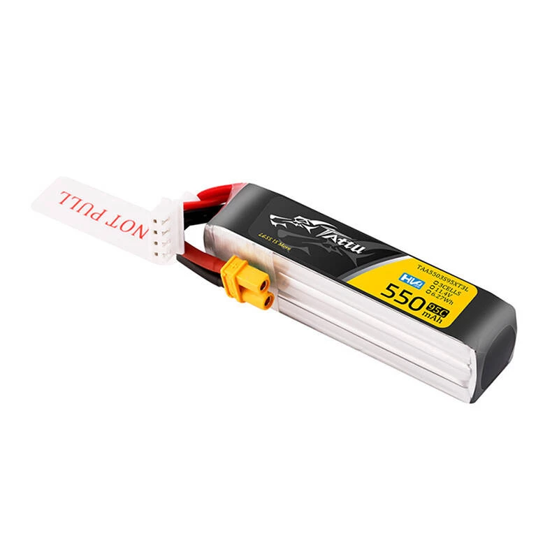 Batería Lipo Tattu 3s 550mAh 95C 11.4V HV con conector XT30 Long-Pack