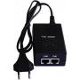 Inyector PoE extra digital POE-004 1 canal 48V 15W para alimentación de dispositivos individuales por Ethernet