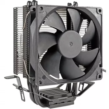 Disipador de aire INTER-TECH 4P90 Bulk, ventilador hidráulico de 92 mm, 125 W TDP, compatible con AM5/AM4/AM3 y LGA 1700/1200/115x/775