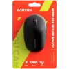 Ratón CANYON MW-04 3 botones BT inalámbrico negro