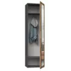 Top e shop DUO SZAFA ANT/ART KP — 1 puerta, 2 estantes, 500×350×1800 mm