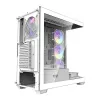Caja de ordenador Darkflash DS900 (blanco) + 7 ventiladores ARGB