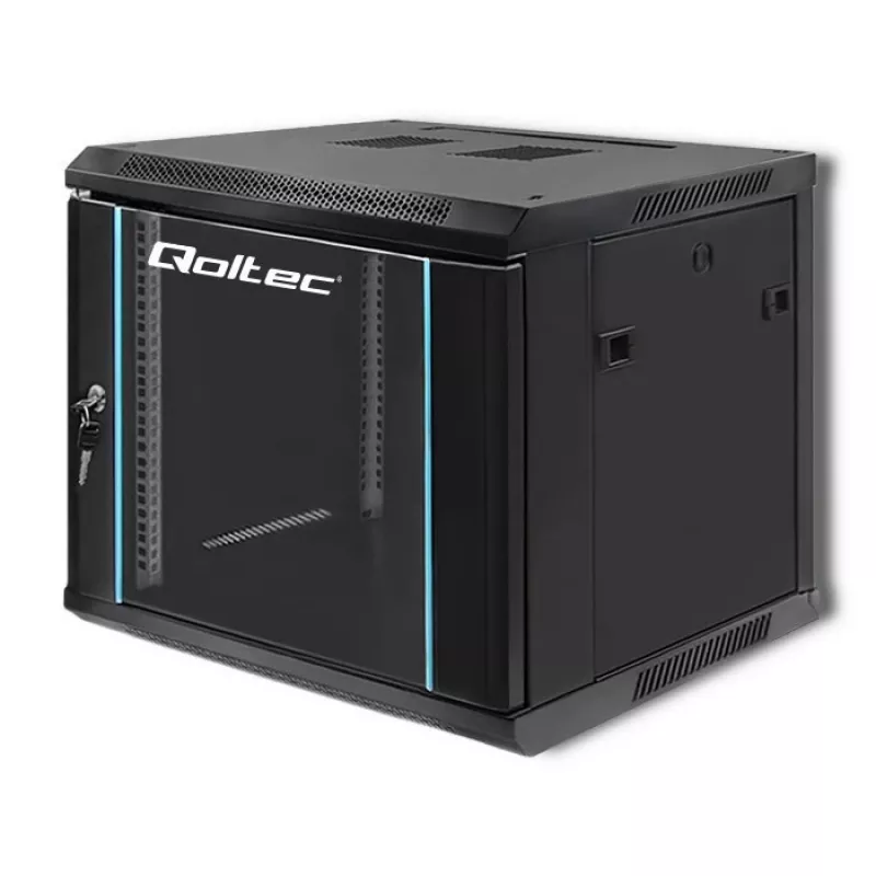 Armario de red QOLTEC 9U Modelo 54466 – bastidor abierto 9U armario de montaje en servidor/rack
