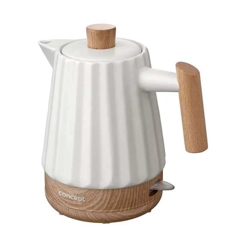 Concept RK0090 hervidor de cerámica 1,5 l Blanco