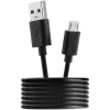 CANYON Cable UM-1 MicroUSB 5W 1m negro