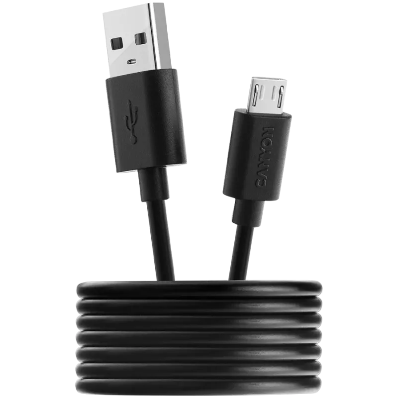 CANYON Cable UM-1 MicroUSB 5W 1m negro
