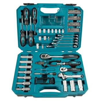Juego de herramientas de mecánico Makita E-08458 87 herramientas