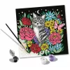 Set de pintar por números Ravensburger CreArt Pixie Cold Cat (modelo 25855) – set de pintura sobre lienzo