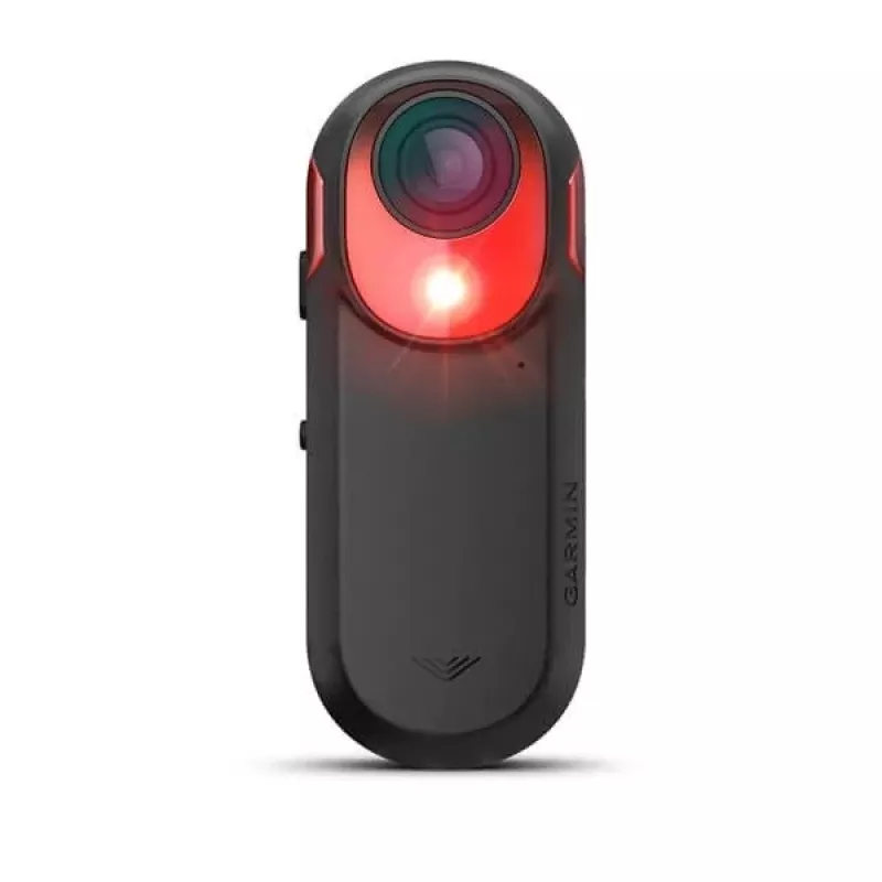 Radar trasero con cámara Garmin Varia RCT716 — inalámbrico, IPX7, ángulo de visión de 220°, hasta 10 h de autonomía, 147 g