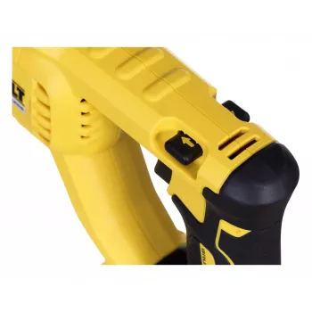 Martillo perforador DeWalt DCH133N-XJ, 18V inalámbrico, batería 5 Ah, SDS‑Plus, 2.6 J de impacto, broca para hormigón 26 mm
