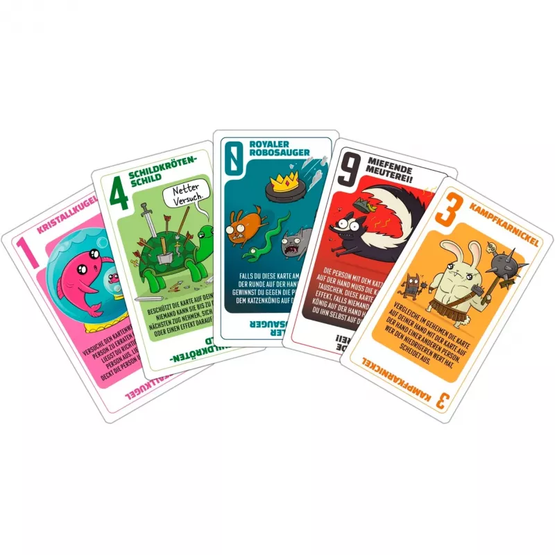 Power Hungry Pets, juego de cartas