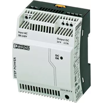 Fuente de alimentación Phoenix STEP-PS/ 1AC/24DC/2.5 60 W gris (2868651)