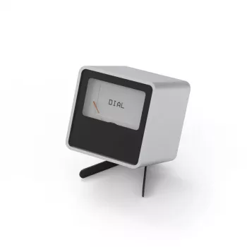 Controlador de dial Streacom VU1-Dial plata USB Type-C — regulador giratorio para ventiladores del sistema, control RGB y de audio