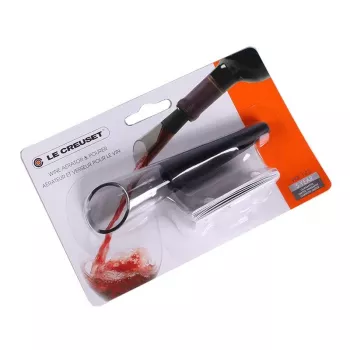 Vertedor + aireador de vino Le Creuset WA-143 WA143 negro (59138011047068)