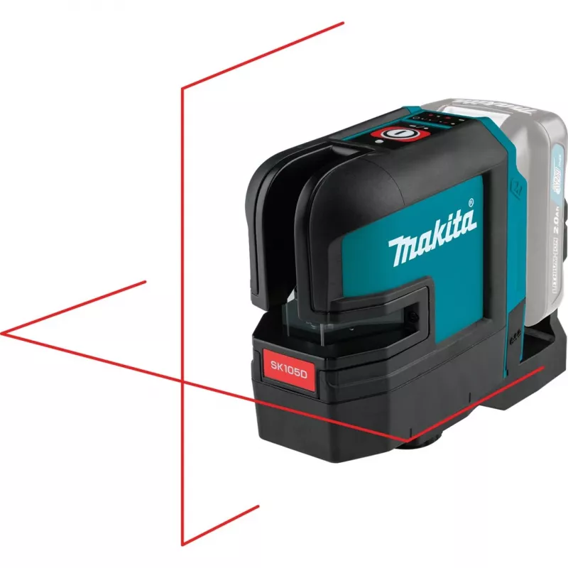 Makita SK105DZ láser de líneas cruzadas inalámbrico, 12 V máx., sin batería