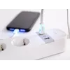 Regleta de enchufes inteligente Gembird TSL-PS-S4U-01-W 4 salidas AC 3880 W Blanco