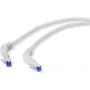 Cable de red RJ45 Renkforce, cable de conexión CAT 6a S/FTP 20,00 m gris (RAL 7035) acodado 90° hacia abajo 1 ud. (RF-4892520)